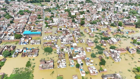 मथुरा में यमुना का जल प्रकोप! 26 गांव डूबे, वृंदावन का परिक्रमा मार्ग भी पानी में समाया