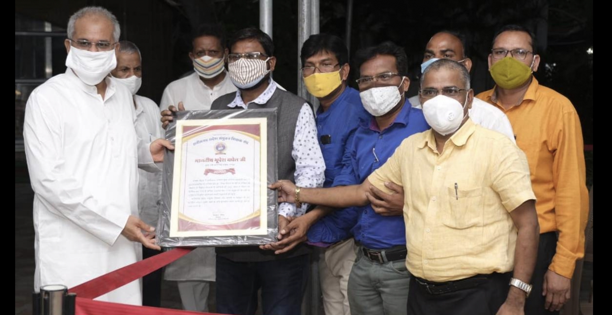 मुख्यमंत्री का छत्तीसगढ़ प्रदेश संयुक्त शिक्षक संघ ने आभार जताया दिवंगत शिक्षकों के आश्रितों को अनुकम्पा नियुक्ति देना सच्ची श्रद्धांजलि