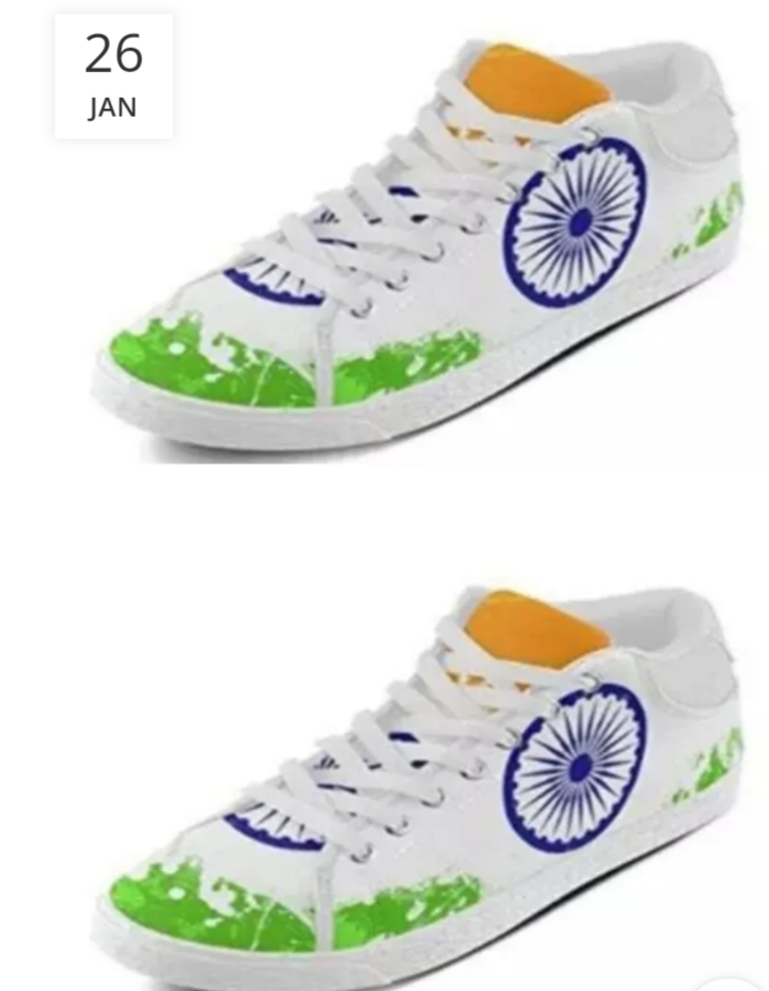 जूते पर राष्ट्रीय ध्वज के प्रिंट का मामला ,,चेंबर ऑफ़ कॉमर्स की शिकायत पर FIR की तैयारी