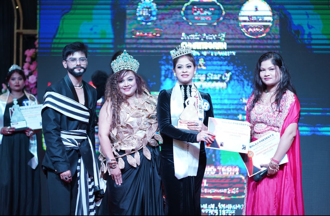 बालाजी प्रेजेंट्स द्वारा आयोजित आइकॉनिक फेस ऑफ छत्तीसगढ़  मिस्टर मिस मिसेज किड्स और ट्रांसक्वीन के साथ डांसिंग स्टार ऑफ छत्तीसगढ़ का भव्य आयोजन किया गया