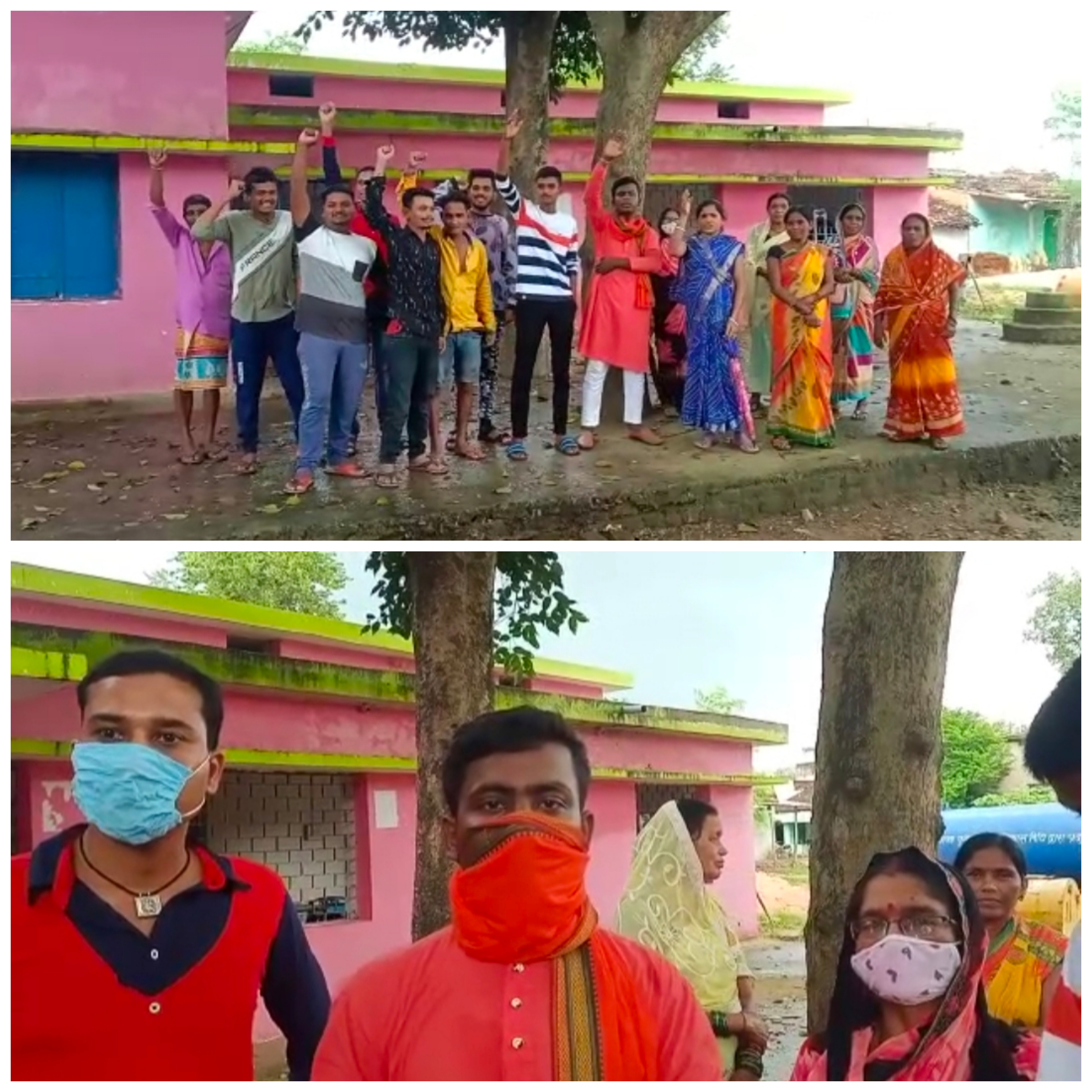 ग्रामीणों ने अंकिरा पंचायत भवन के पास जमकर की नारेबाजी, कहा सरपंच पानी दो,पानी दो&hellip; देखिये कैसे लामबंद हो रहे इस पंचायत के ग्रामीण&hellip;