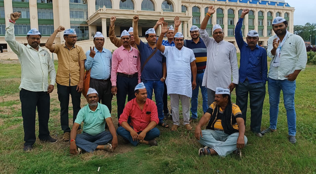 संगठन विस्तार को लेकर AAP रायपुर दक्षिण विधानसभा की बैठक संपन्न