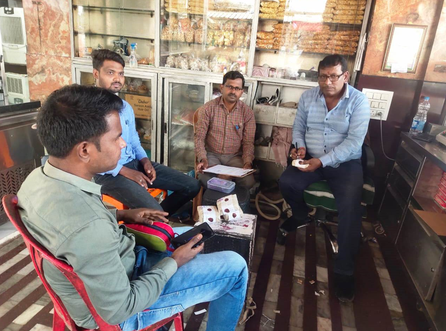 खाद्य एवं औषधि विभाग ने की कार्रवाई/त्यौहारी सीजन आते ही सतर्क हुआ प्रशासन/सेम्पल जांच के लिए भेजा राज्य औषधी परीक्षण केन्द्र रायपुर