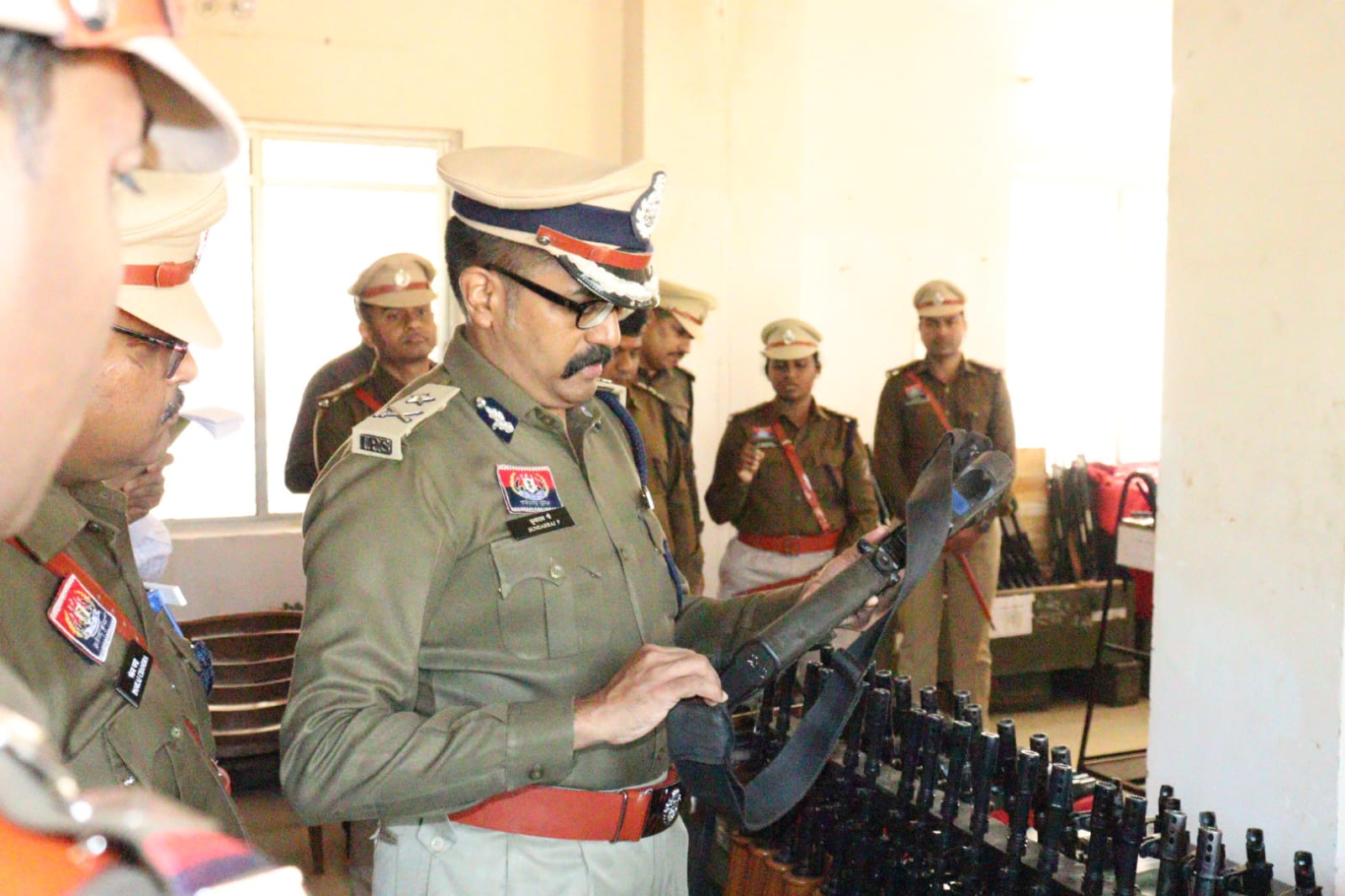 बस्तर आईजी सुन्दर राज पी द्वारा किया गया कोंडागांव जिले का वार्षिक निरीक्षण