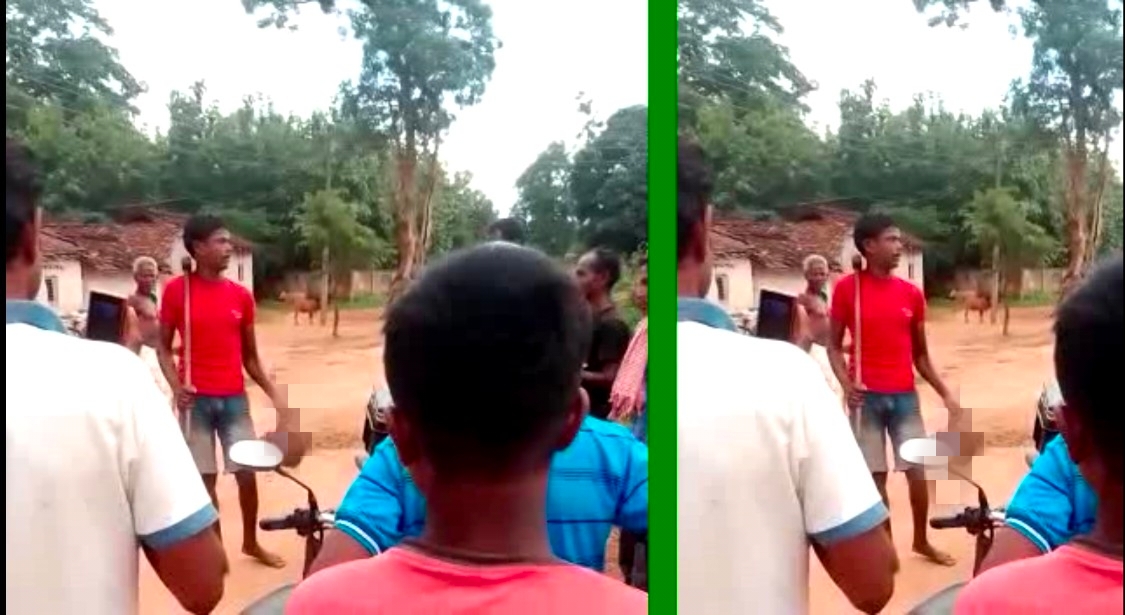 कटे हुए सिर को लेकर घूमता रहा युवक, छुरा पुलिस ने किया गिरफ्तार