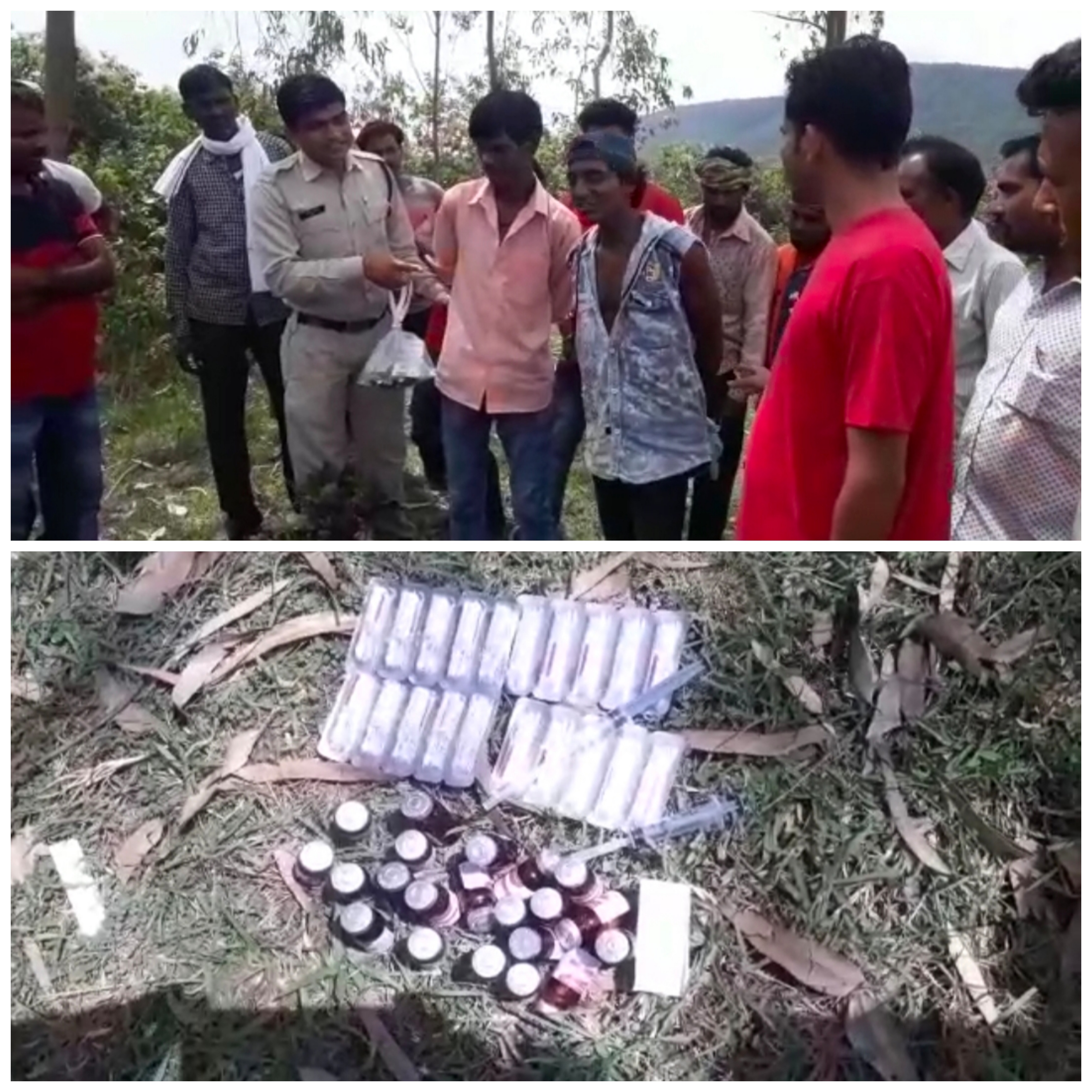 नशीले इंजेक्शन के साथ नशा करते दो युवक को पटना पुलिस ने किया गिरफ्तार