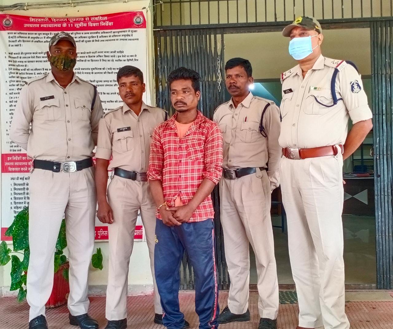 दूसरे की पत्नी से जबरन बलात्कार करने वाला आरोपी गिरफ्तार