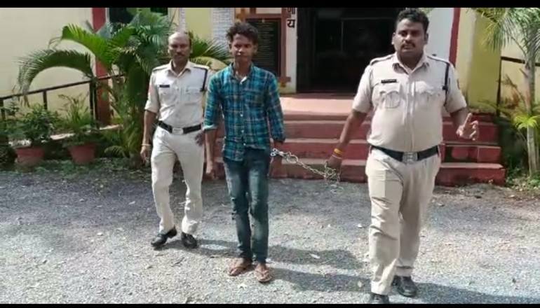 नाबालिक बालिका के साथ दुष्कर्म करने वाले आरोपी पर बस्तर पुलिस की कार्यवाही