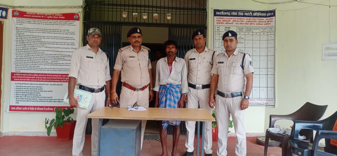 9 वर्ष की नाबालिक बालिका के साथ बलात्कार करने वाले आरोपी को खड़गवां पुलिस ने किया गिरफ्तार 