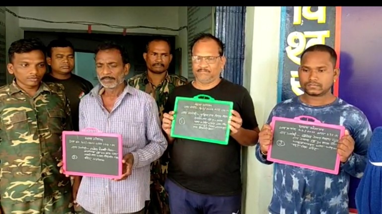 अन्तागढ़ पुलिस को मिली बड़ी सफलता , तीन सातिर चोर पुलिस के गिरफत में, पिछले कई बार जा चुके है जेल।