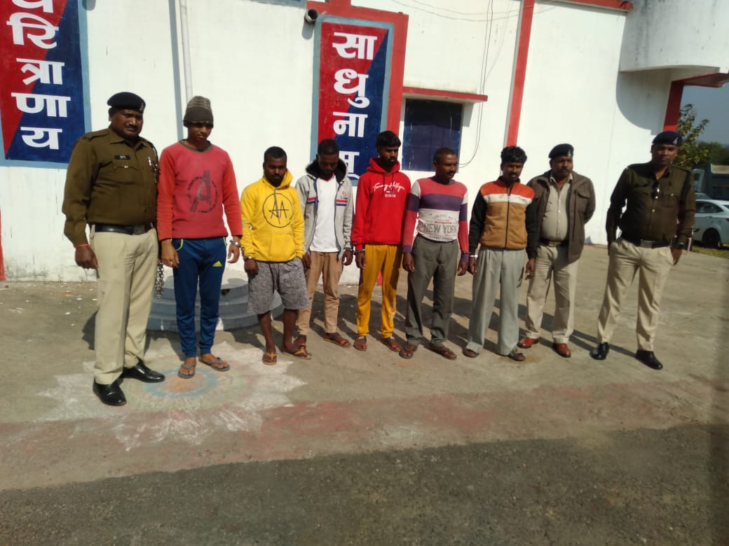 एसईसीएल सुरक्षा कर्मचारियों के साथ  मारपीट के मामले में 6 गिरफ्तार। पुलिस अधीक्षक के निर्देश पर चरचा पुलिस की त्वरित कार्यवाही।