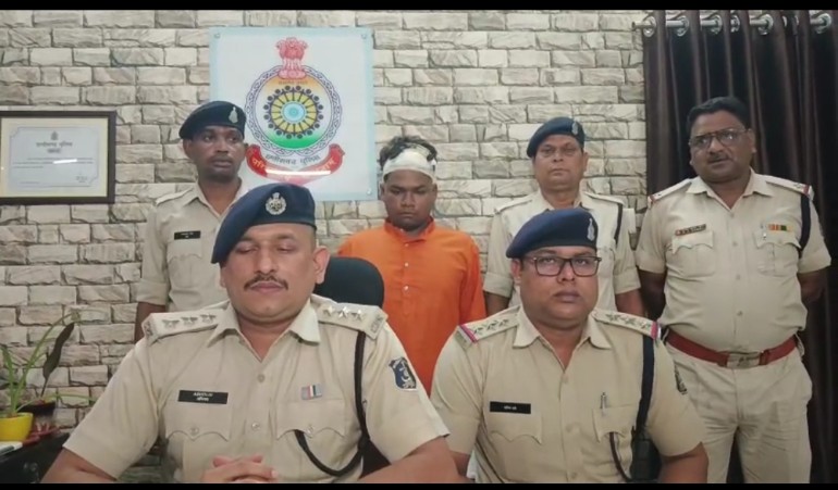 दुकान दार से चाकू बाजी करने वाला एक आरोपी गिरफ्तार