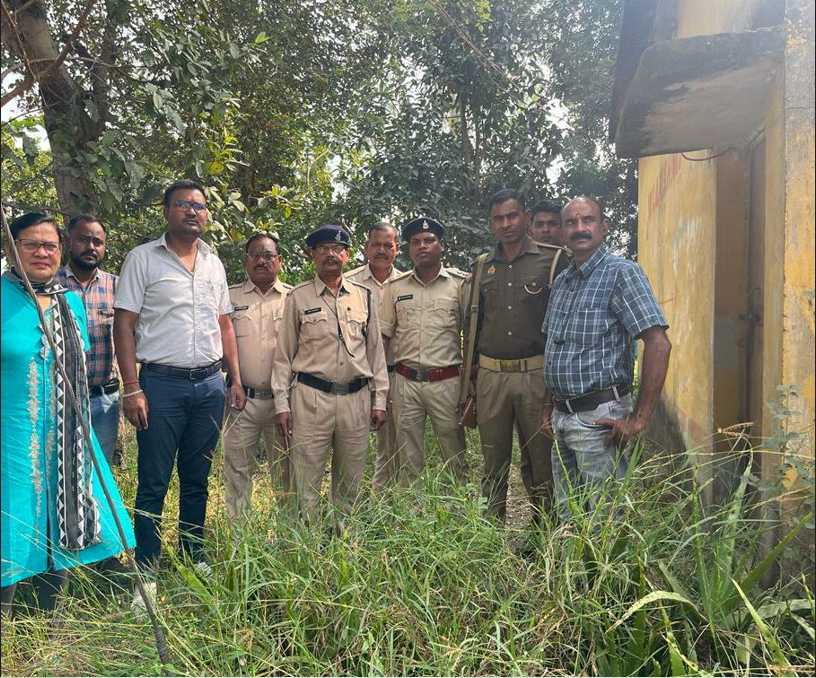  आबकारी विभाग की छापामार कार्रवाई*/*प्लास्टिक की बोरियों में भरा 2173 नग शराब किया जब्त*