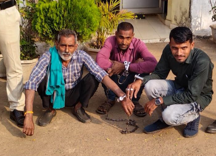  अनाधिकृत मवेशी कांजी हाउस से ले जाने वाले अनावेदक़ो पर प्रतिबंधक कार्यवाही