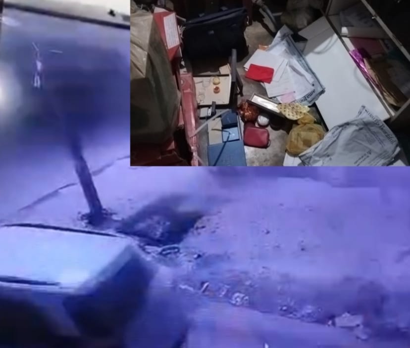 ब्रेजा गैंग का कहर  घर वाले मौजूद 14.5 लाख की चोरी  वारदात सीसी टीवी में कैद