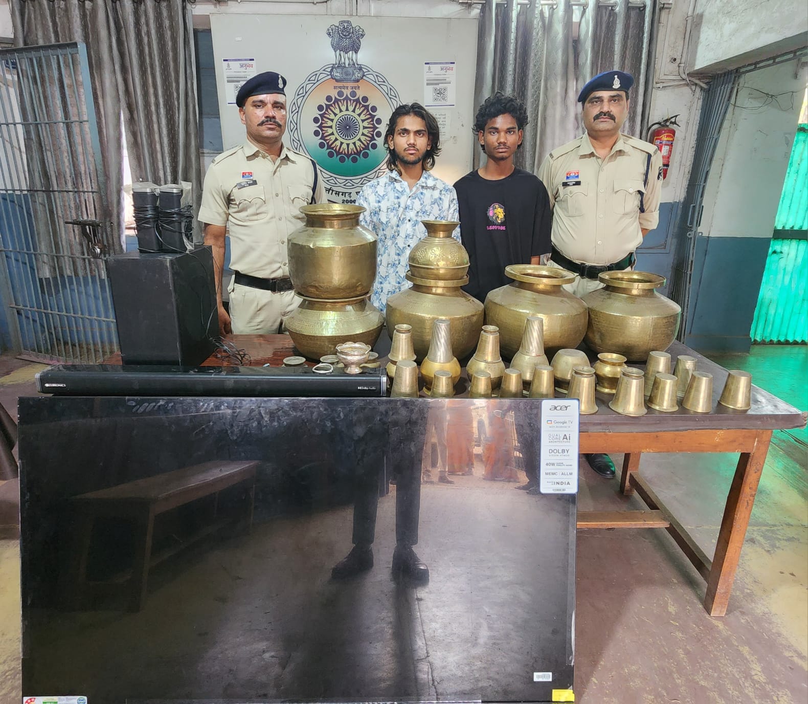 दुर्ग-भिलाई सूने मकानों में चोरी करने वाली गैंग का पर्दाफाश, 2 आरोपी गिरफ्तार