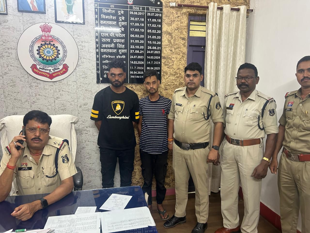 चिरमिरी पुलिस की नशे के कारोबार पर बड़ी चोट, नशीले इंजेक्शन सप्लाई करने वाले दो आरोपी गिरफ्तार