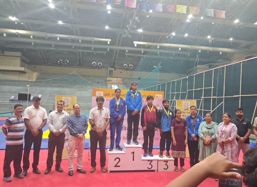 नोएडा में आयोजित केंद्रीय विद्यालय के राष्ट्रीय जूडो प्रतियोगिता में कोण्डागांव की लेखा नेताम ने जीता स्वर्ण पदक