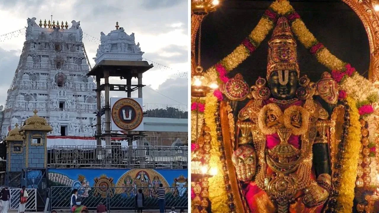 एक भक्त ने तिरुपति मंदिर में चढ़ाया 121 किलो सोना, कीमत लगभग 140 करोड़ रुपए!