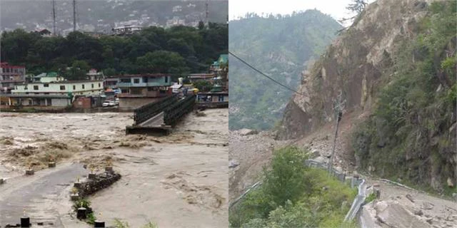 हिमाचल में भारी बारिश से हाहाकार: 339 सड़कें बंद, 2,326 करोड़ का नुकसान; अब तक 151 मौतें