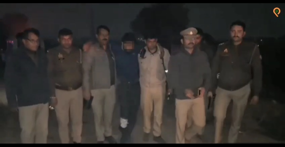 हाफिजपुर पुलिस ने मुठभेड़ में इनामी गैंगस्टर को लंगड़ा कर की नए साल की शुरुआत