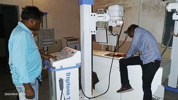 कोरिया : प्राथमिक स्वास्थ्य केंद्र केल्हारी में एक्सरे की सुविधा प्रारम्भ...कलेक्टर ने बीते दिनों निरीक्षण कर एक्सरे संचालन शुरू करने के दिये थे निर्देश...दो दिनों में ही हुई एक्सरे की व्यवस्था