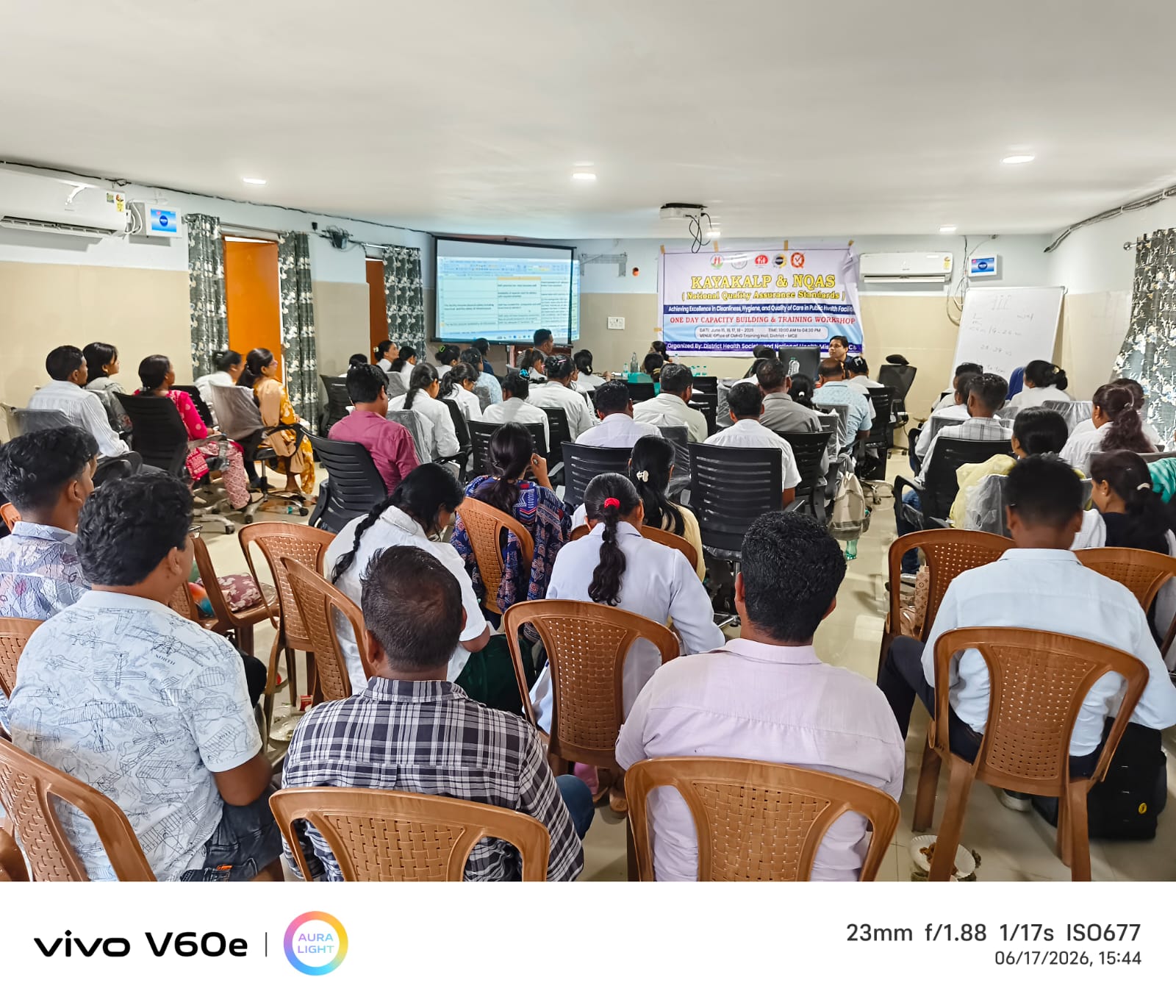 जिले में  आयोजित हुआ तीन दिवसीय KAYAKALP एवं NQAS प्रशिक्षण, 180 स्वास्थ्य अधिकारियों एवं कर्मचारियों को दिया गया प्रशिक्षण