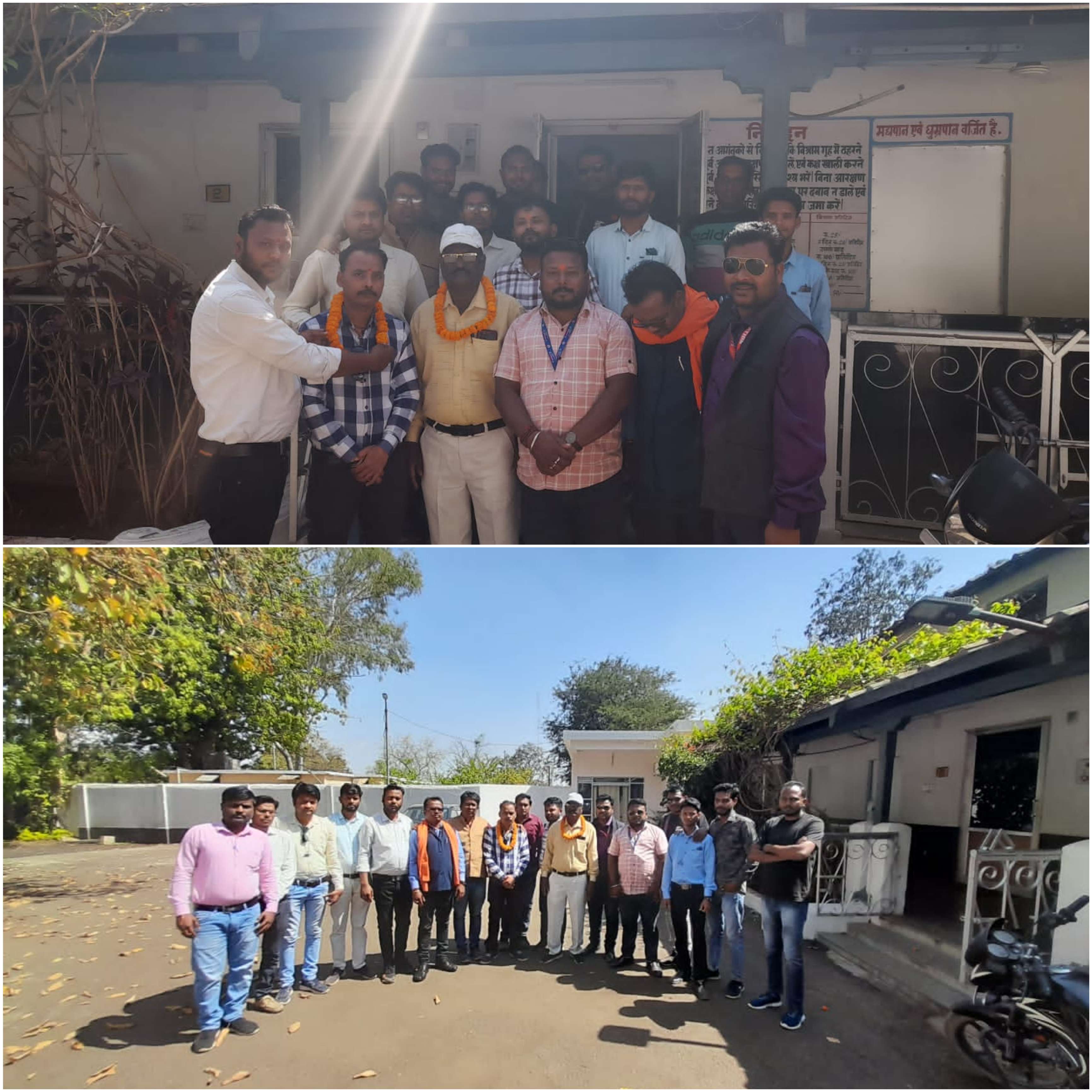 भारतीय राष्ट्रीय पत्रकार महासंघ छत्तीसगढ़ के एमसीबी जिला से आनंद शर्मा को  मिली जिलाध्यक्ष की कमान,  कृष्णा वस्त्रकार बने उपाध्यक्ष 