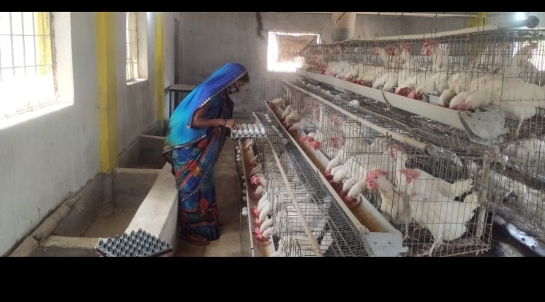 गौठानों में आजीविकामूलक गतिविधियों से जुड़ महिलाएं बढ़ रहीं स्वावलम्बन की ओर