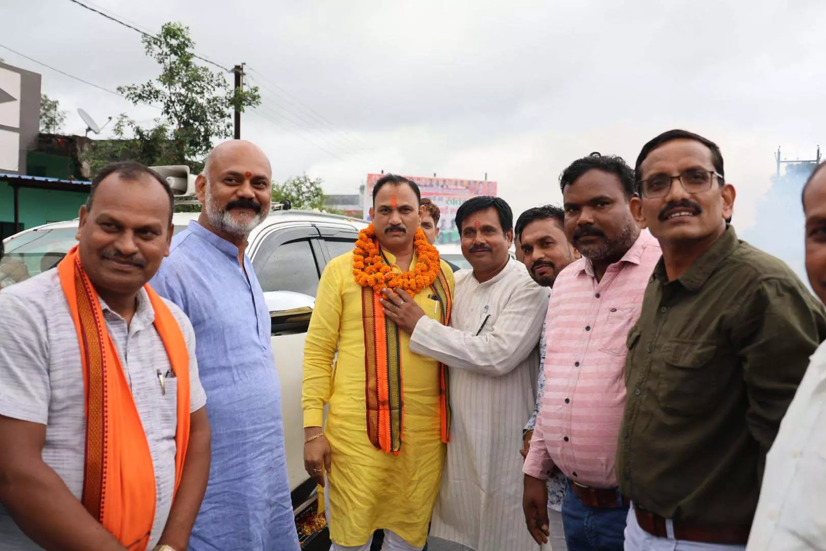 स्वास्थ्य मंत्री श्याम बिहारी जायसवाल का नागपुर में भव्य स्वागत, क्षेत्रवासियों ने जताया आभार