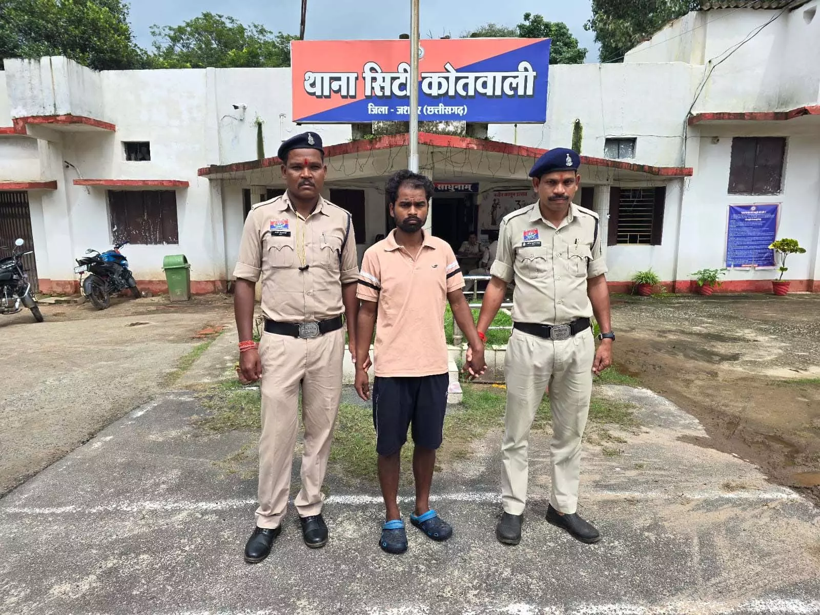  साले ने की जीजा की हत्या, जशपुर पुलिस ने आरोपी सत्यम को किया गिरफ्तार