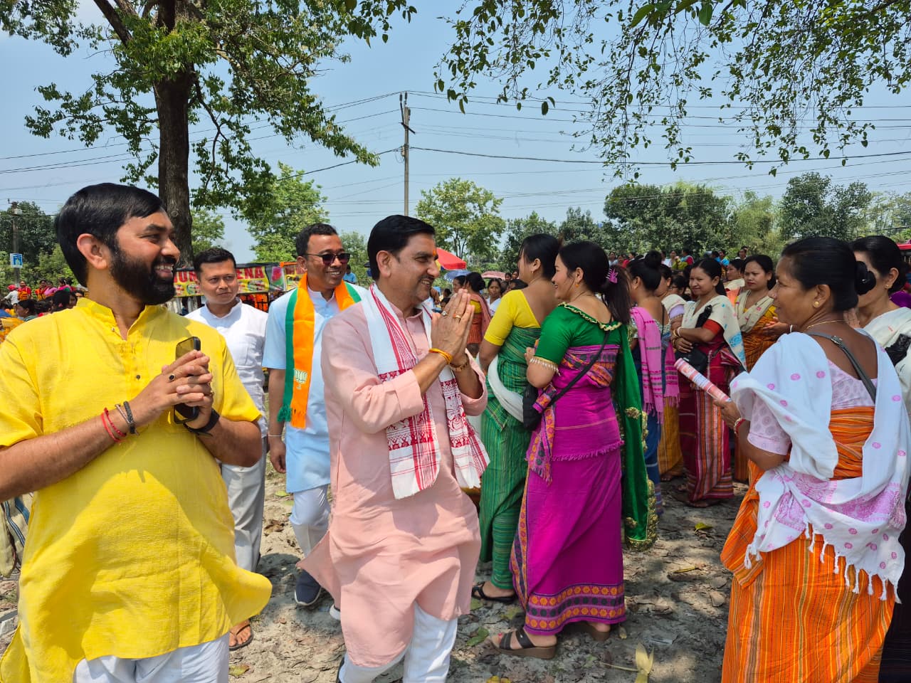 कोकराझार लोकसभा में प्रवासी प्रभारी के रूप में चुनावी प्रबंधन संपन्न; माँ कामाख्या का दर्शन कर तोखन साहू दिल्ली प्रस्थान