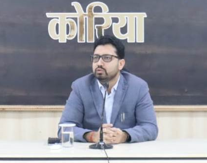  मजबूत व स्वस्थ लोकतंत्र के लिए मतदान अवश्य करें-कलेक्टर श्री लंगेह/कोरिया कलेक्टर ने कोरिया वासियों से मतदान करने की अपील