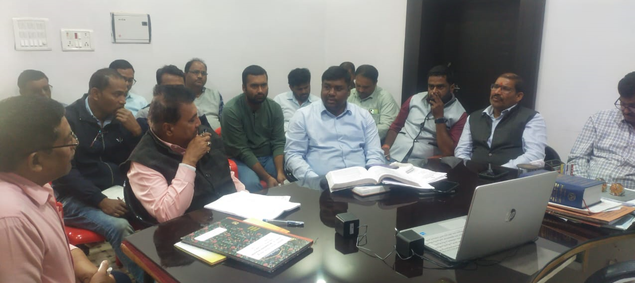 नगर पंचायत जनकपुर में गणना कार्य के लिए अधिकारियों को दिया गया प्रशिक्षण