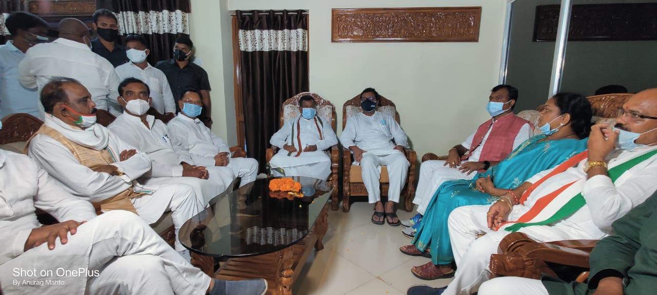  छत्तीसगढ़ के लिये कांग्रेस की घोषणापत्र क्रियान्वयन समिति की बैठक