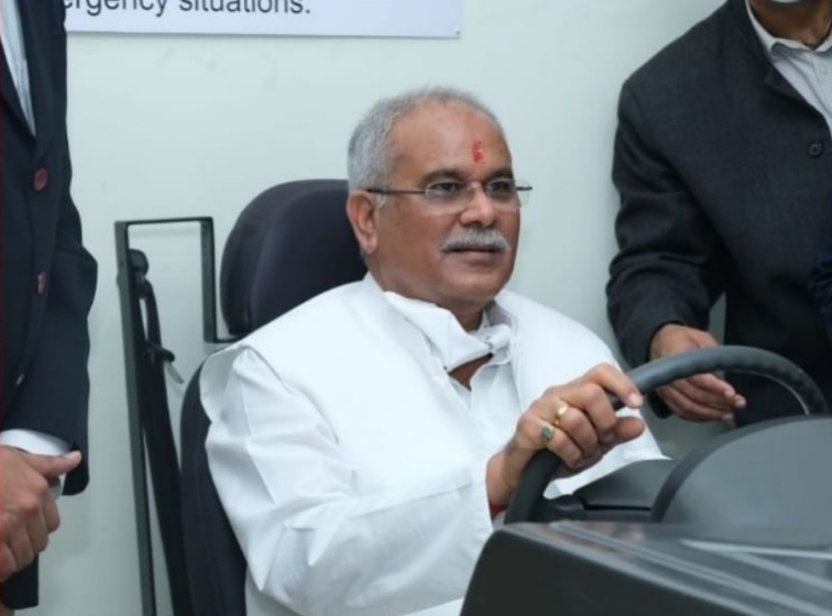 मुख्यमंत्री भूपेश बघेल ने किया इंस्टीट्यूट ऑफ ड्राइविंग एण्ड ट्रैफिक रिसर्च छत्तीसगढ़ का लोकार्पण