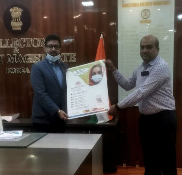 आधार अपडेशन के लिए जिले में कैम्प आधार अपडेशन कैंप हेतु बैनर-पोस्टर का कलेक्टर ने किया अनावरण, जिले में 21 नवम्बर तक जारी रहेंगे ग्राम पंचायत वार शिविर