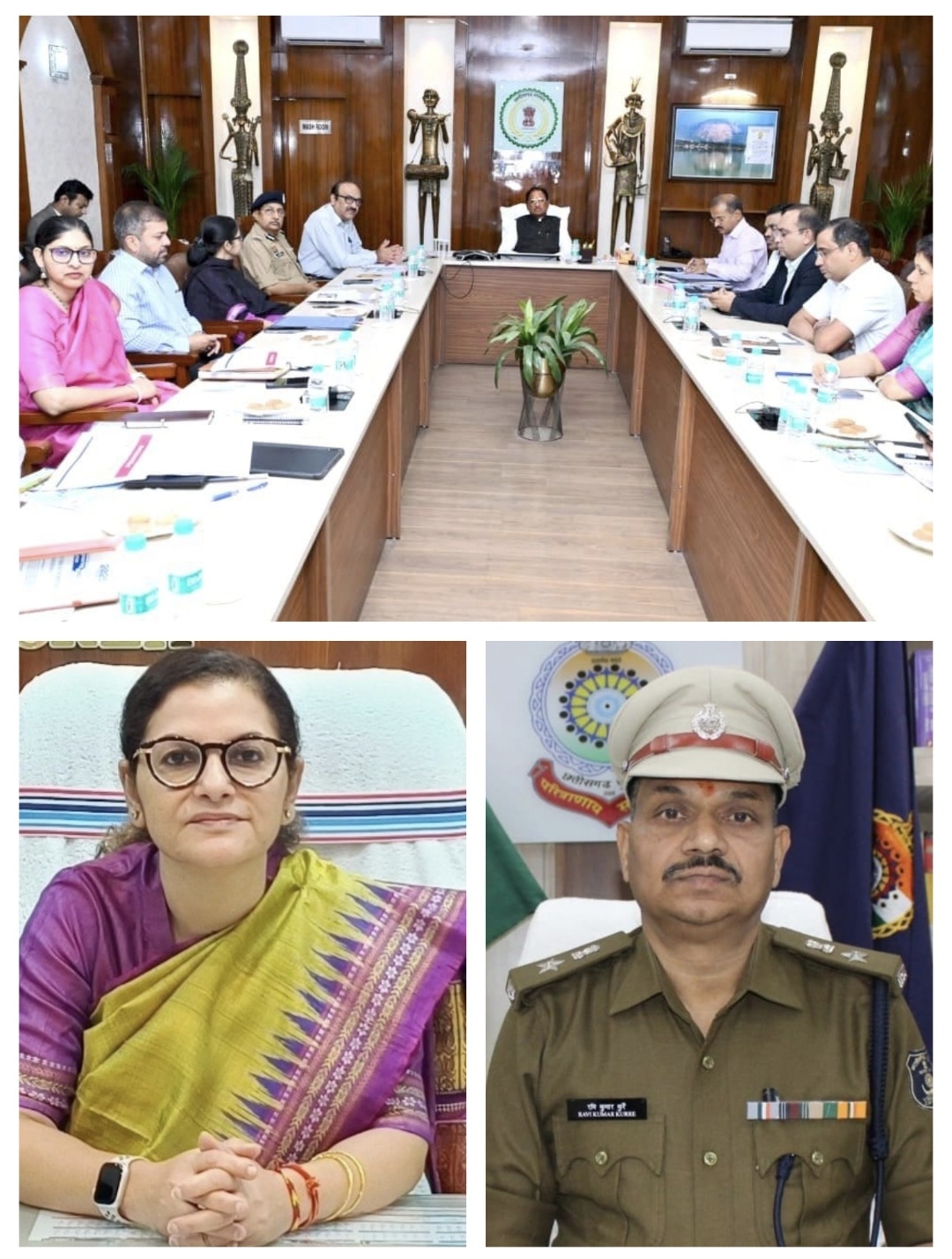 मुख्यमंत्री विष्णु देव साय ने अधिकारियों के साथ वीडियो कॉन्फ्रेंसिंग में दिए निर्देश, जमाखोरी और कालाबाजारी पर सख्ती के संकेत