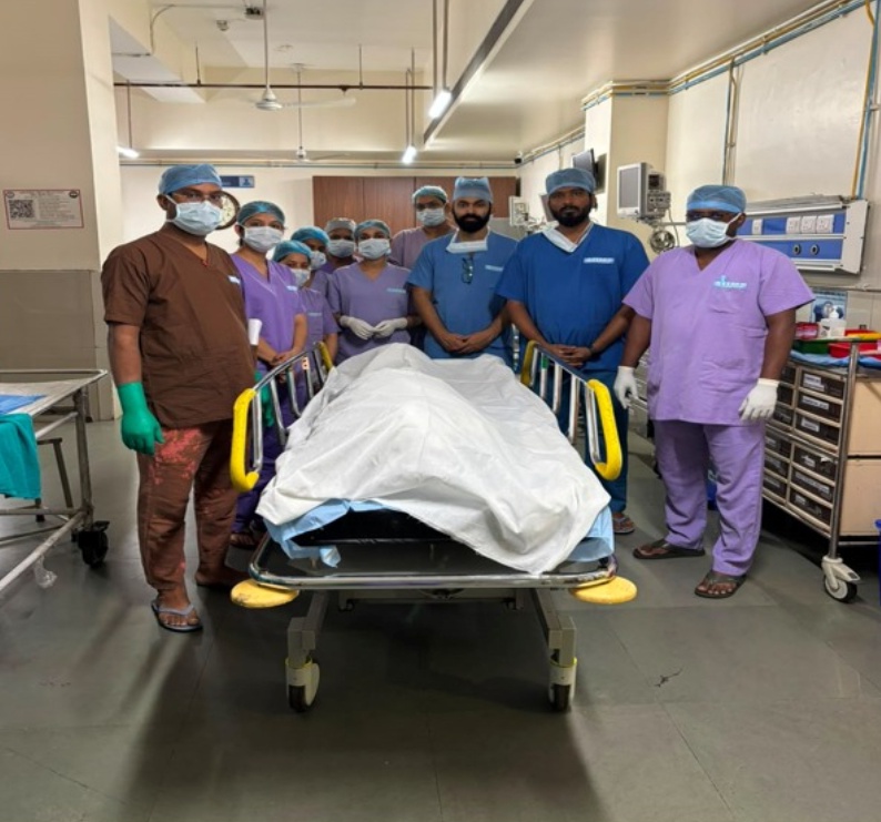 एम्स रायपुर में 59 वर्षीय व्यक्ति का अंगदान छत्तीसगढ़ के सबसे अधिक आयु के मृतक अंगदाता बने अश्विन कुमार राठौर